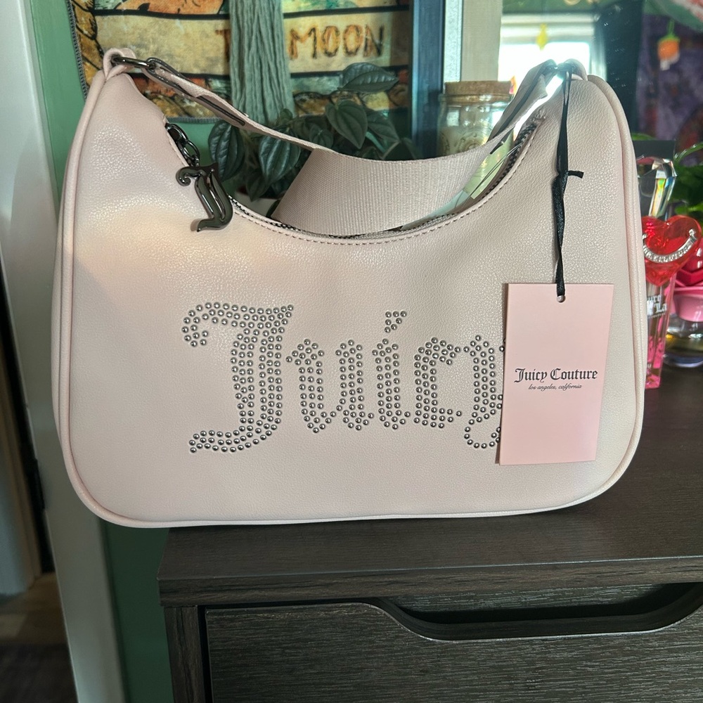 Juicy Couture Pink Sparkle Shoulder Bag